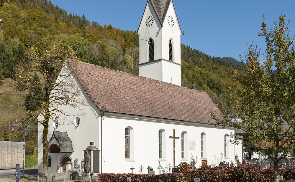 Pfarrkirche Bizau / Foto Hollenstein, Wilhelm Hollenstein