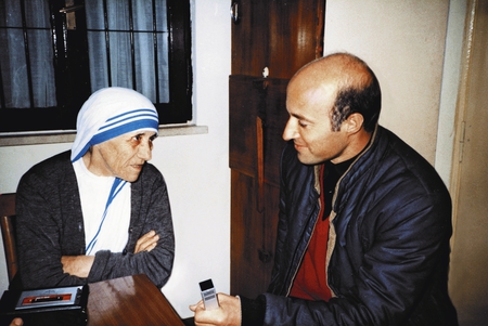 Mutter Teresa und Leo Maasburg / www.missio.at