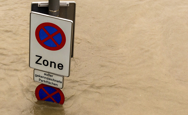 Hochwasser 2013, Linz / Erwin Wodicka - wodicka@aon.at