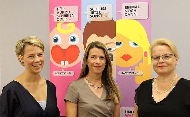 Barbara Lanzerstorfer-Holzner, Sandra Wiesinger, Silvia Breitwieser (v.l.) / Diözese Linz