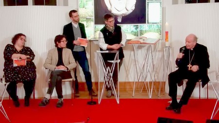 Präsentation der vorsynodalen Erhebungen der Erzdiözese Wien mit Kardinal Schönborn