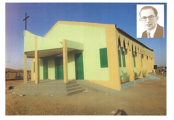 Kirche im Dorf Gandado in Burkina Faso / Diözese Linz