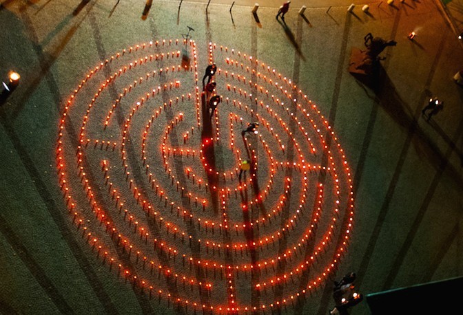'Nacht der 1000 Lichter' im Stift Wilten / Stift Wilten 'Nacht der 1000 Lichter' im Stift Wilten