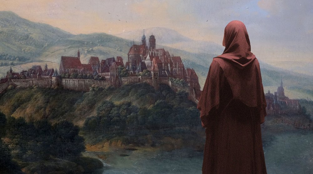 Motiv des Ausstellungsplakats zu 'Wir Schwestern' / Stift Klosterneuburg/Fotomontage Motiv des Ausstellungsplakats zu 'Wir Schwestern'