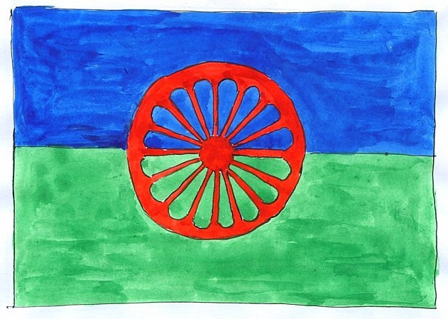 Roma-Fahne / www.eurodiaconia.org