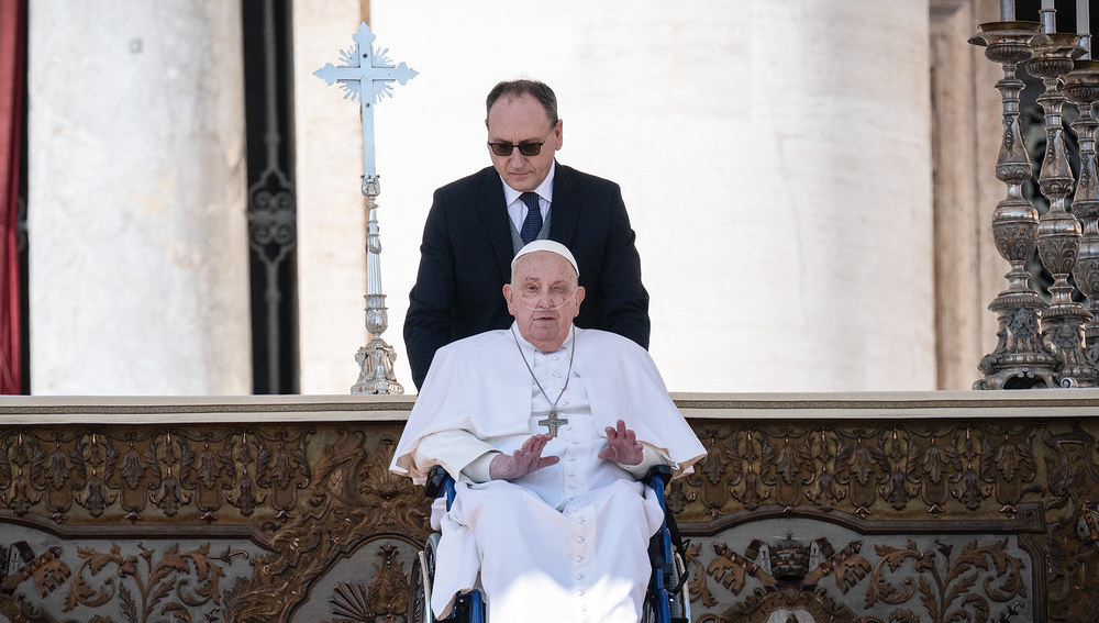 Papst Franziskus möchte an Ostermesse teilnehmen / Antoine Mekary/Romano Siciliani/KNA Papst Franziskus möchte an Ostermesse teilnehmen