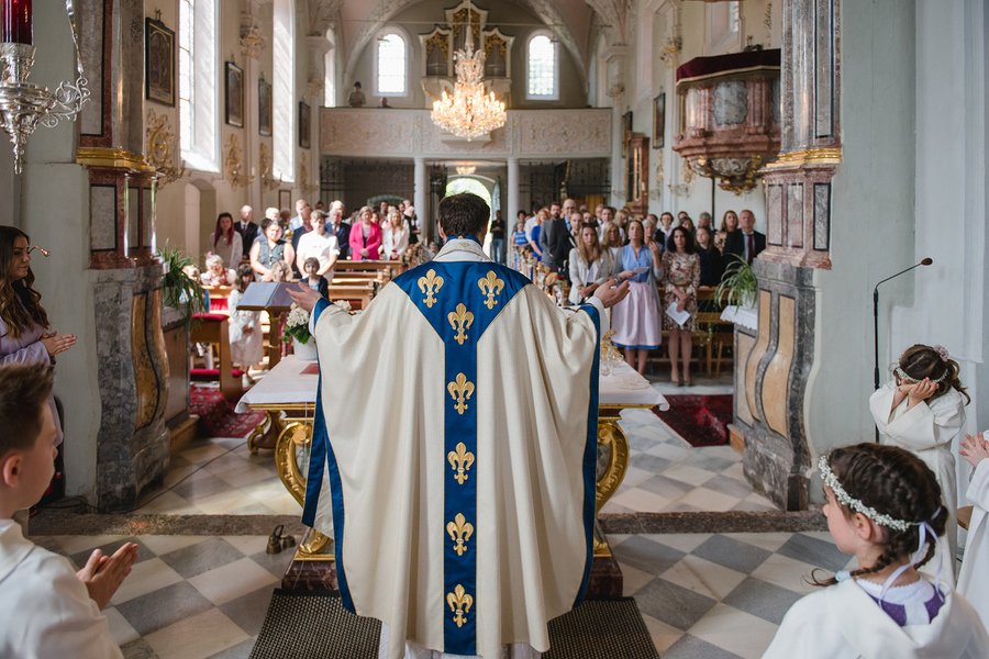 Gottesdienst in der Tiroler Pfarre Ampass / Pfarre Ampass