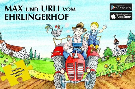 Buchumschlag von 'Max und Urli vom Ehrlingerhof' / Caritas Socialis