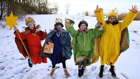 Vorarlberger Sternsinger vor Papst-Treffen bei Botschaftern in Rom