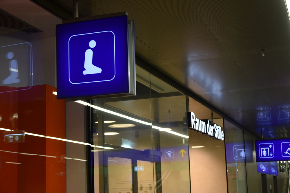 Raum der Stille am Wiener Hauptbahnhof / kathpress / Pernsteiner Raum der Stille am Wiener Hauptbahnhof
