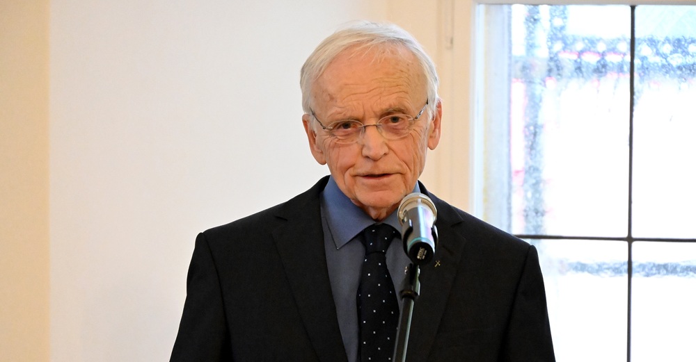 em.Prof. Paul M. Zulehner / Kathpress / Henning Klingen Aufgenommen am 11. November 2023 bei der Verleihung der Kardinal-Innitzer-Preise in Wien - Prof. Zulehner war einer der Preisträger