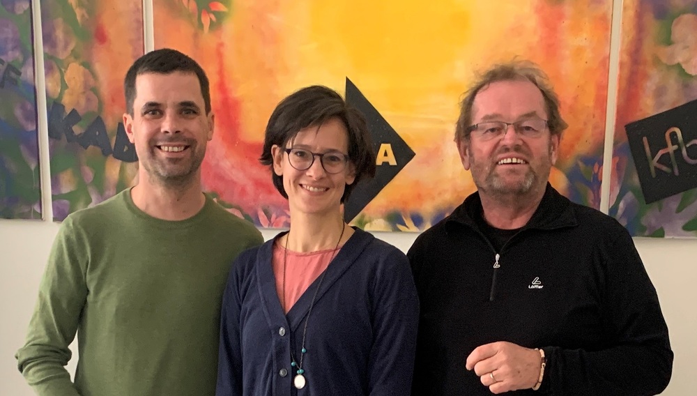 v.l.: Katharina Renner, Thomas Immervoll, Ferdinand Kaineder / KAÖ Leitungsteam der Katholischen Aktion Österreich