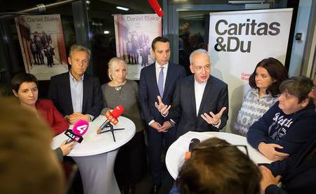 Spitzenpolitikertreffen in der 'Gruft' / Facebook / Klaus Schwertner