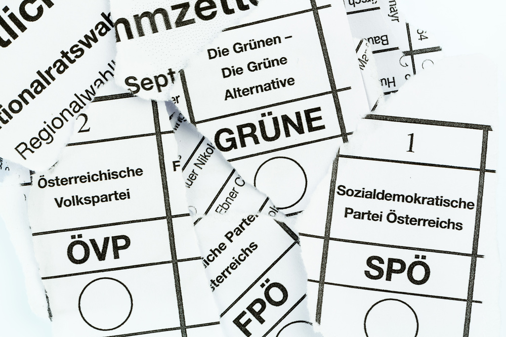 Stimmzettel für Wahlen / Erwin Wodicka - wodicka@aon.at