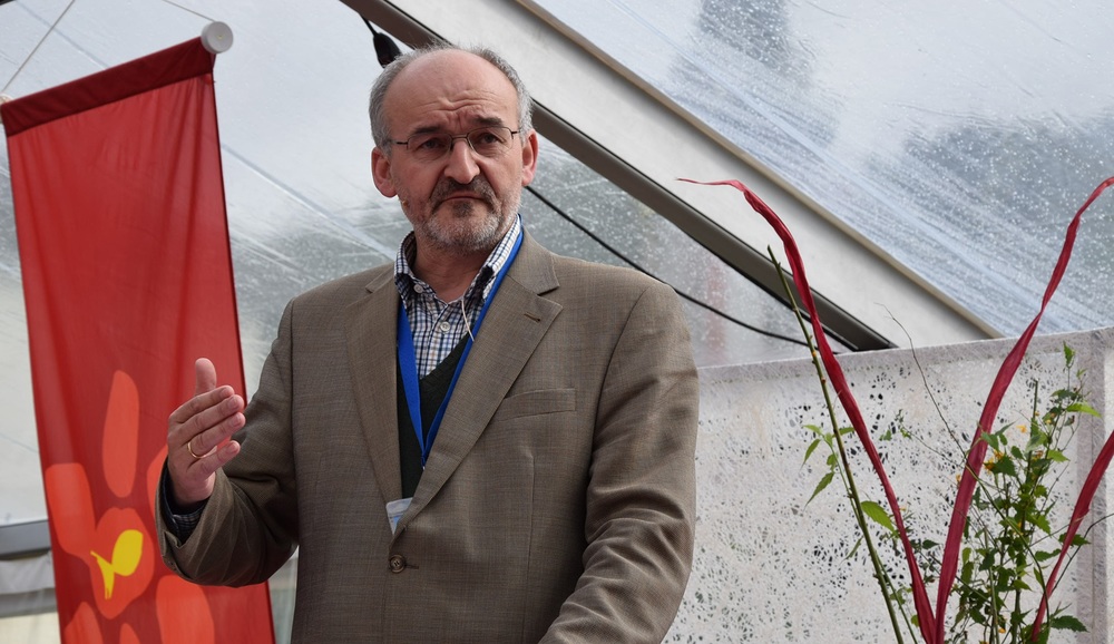 Prof. Roman Siebenrock beim PGR-Kongress Mariazell 2014 / Kathpress / Paul Wuthe