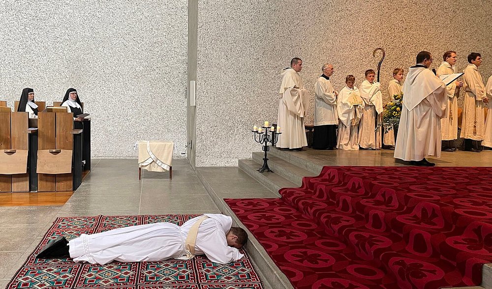 Priesterweihe von Fr. Maurus Korn / ipk Priesterweihe von Fr. Maurus Korn