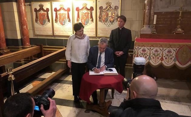 Van der Bellen Besuch Hospiz