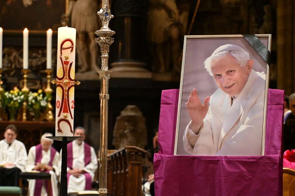Requiem für Benedikt XVI. im Stephansdom / Kathpress/Paul Wuthe Requiem für Benedikt XVI. im Stephansdom