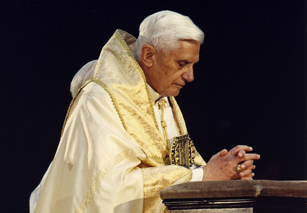 Benedikt XVI. / © KNA-Bild
