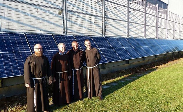 Solaranlage im Klagenfurter Kapuzinerkloster / Kapuziner Klagenfurt