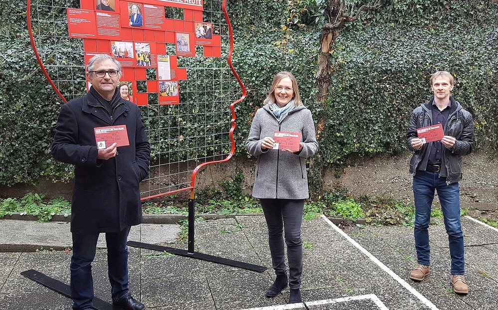 'Treffpunkt mensch & arbeit Steyr' präsentiert Broschüre zur OÖ Landesausstellung 2021 / Treffpunkt mensch & arbeit Steyr