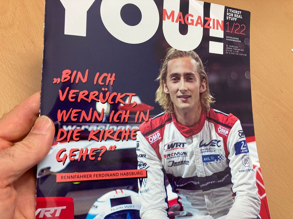 Rennfahrer Ferdinand Habsburg / YOU-Magazin