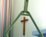Kreuz im Krankenzimmer